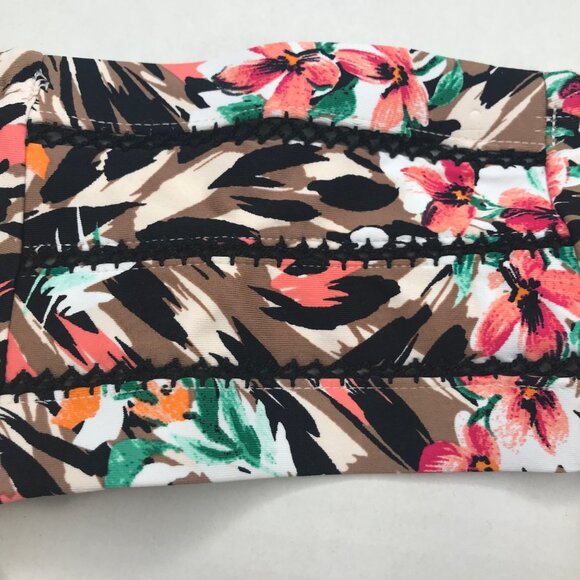 Time And Tru Women's 2X 20W-22W Mid Rise Tummy Control Swim Bottoms Brown New - Picture 3 of 11